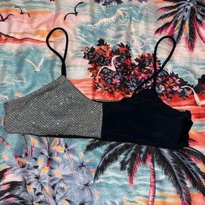SHEIN Bikini Top with Sparkle Size S